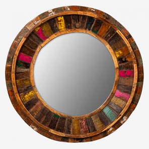 Зеркало настенное Маниша круглое в Кемерово