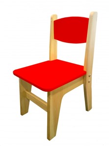 Детский стульчик Вуди красный (H 300) в Кемерово