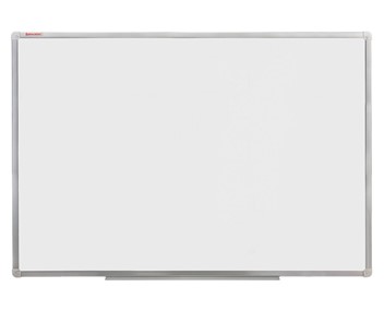 Доска магнитно-маркерная BRAUBERG 90х120 см, алюминиевая рамка в Кемерово