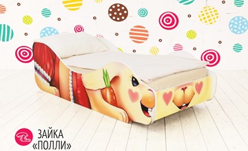 Детская кровать Зайка-Полли в Кемерово - предосмотр