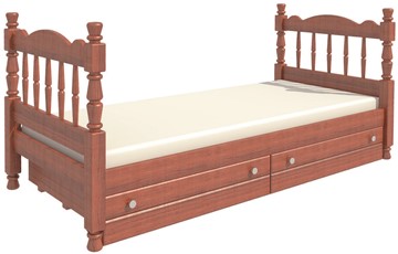 Детская кровать Алёнка (Орех) с основанием в Кемерово - предосмотр