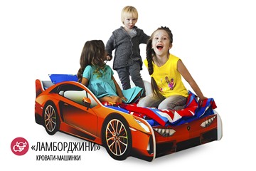 Детская кровать-машина Lamborghini в Кемерово - предосмотр 4