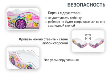 Детская кровать-машина Фея в Кемерово - предосмотр 5