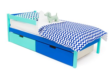 Кроватка Skogen classic мятно-синия в Кемерово