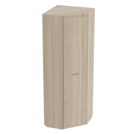 Угловой шкаф распашной Элана, Дуб сонома 720х720х208 в Кемерово - изображение