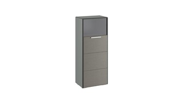Шкаф Наоми комбинированный одностворчатый, цвет Фон серый, Джут ТД-208.07.28 в Кемерово