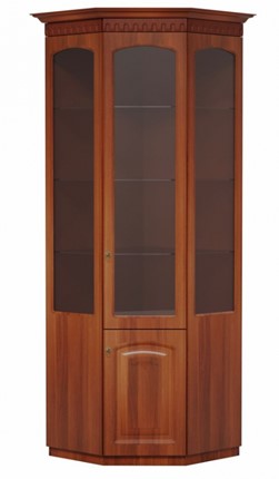 Угловой шкаф Гармония-4, витрина МЦН в Кемерово - изображение