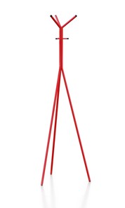 Вешалка для одежды Крауз-11, цвет красный в Кемерово