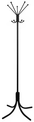 Напольная вешалка КР-10Л, цвет черный в Кемерово - изображение
