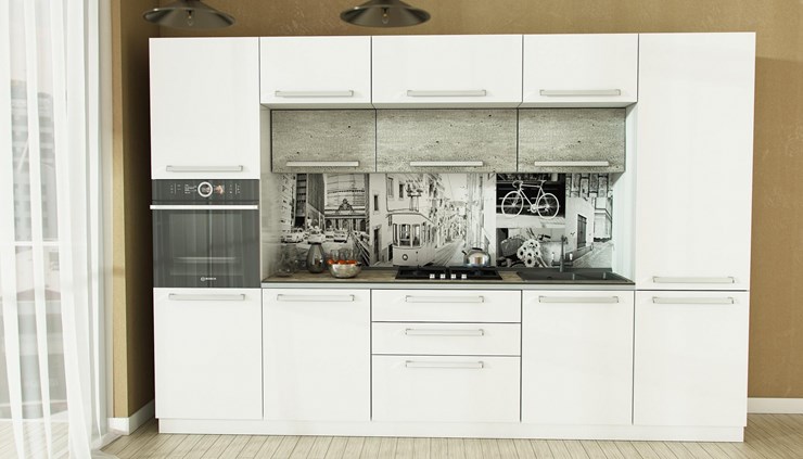 Модульная кухня Герда, длина 320 см в Кемерово - изображение
