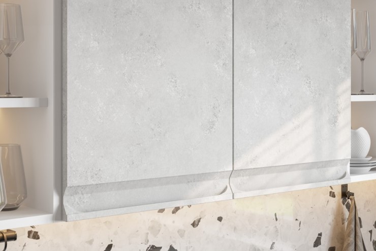 Модульный угловой гарнитур Вельвет, бетон графит/бетон снежный в Кемерово - изображение 4
