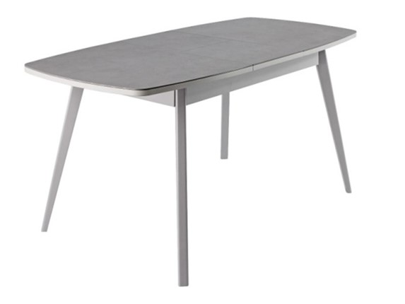 Кухонный раздвижной стол Артктур, Керамика, grigio серый, 51 диагональные массив серый в Кемерово - изображение