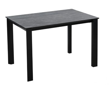 Обеденный раздвижной стол Denver Темный дуб/Черный, Черный в Кемерово