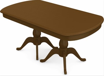 Раздвижной стол Фабрицио-2 исп. Мыло большой 2 вставки, Тон 2 Покраска + патина (в местах фрезеровки) в Кемерово