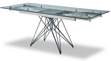 Кухонный раскладной стол T-041 (140) прозрачный в Кемерово - предосмотр 3