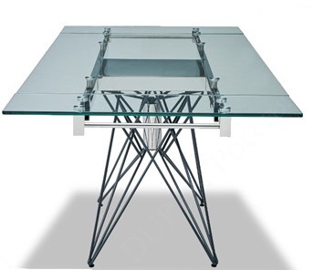 Кухонный раскладной стол T-041 (140) прозрачный в Кемерово - предосмотр 4