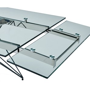 Кухонный раскладной стол T-041 (140) прозрачный в Кемерово - предосмотр 5