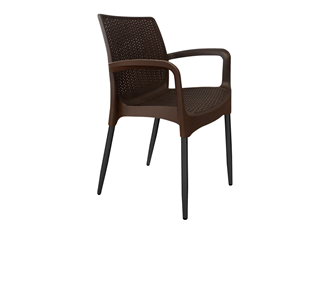 Обеденный стул SHT-ST68/S424-С (коричневый/черный муар) в Кемерово
