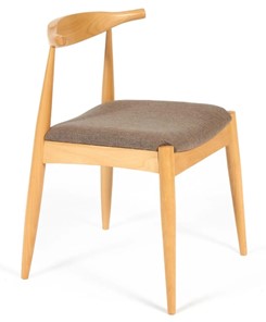 Обеденный стул BULL бук/ткань 54,5x54x75 Натуральный арт.19586 в Кемерово - предосмотр