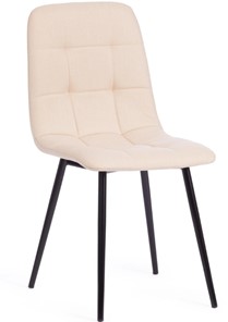 Обеденный стул CHILLY MAX 45х54х90 бежевый 08/черный арт.18289 в Кемерово