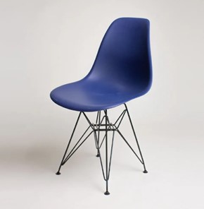 Обеденный стул derstuhl DSL 110 Black (темно-синий) в Кемерово