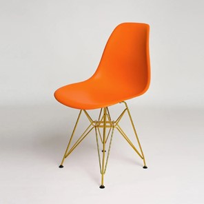 Кухонный стул derstuhl DSL 110 Gold (оранжевый) в Кемерово