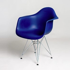 Обеденный стул derstuhl DSL 330 Chrom (темно-синий) в Кемерово