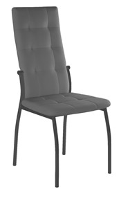 Обеденный стул Галс-М, к/з Pegasso серый, ножки серые в Кемерово