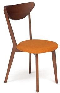 Обеденный стул MAXI (Макси), бук/ткань 86x48,5x54,5 Оранжевый/коричневый арт.19591 в Кемерово