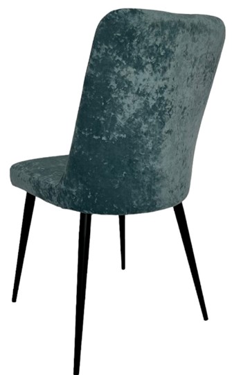 Обеденный стул Ретро С119 (отшив-полоска,опора конус - покраска под хром) в Кемерово - изображение 2
