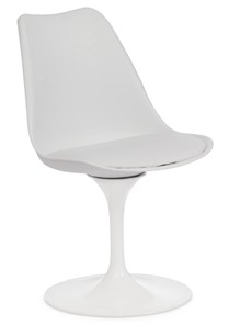 Обеденный стул TULIP FASHION CHAIR (mod.109) 48х55х81 белый/белый арт.19095 в Кемерово