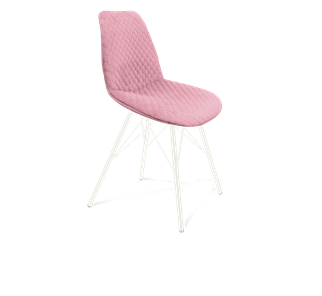 Обеденный стул SHT-ST29-С22 / SHT-S37 (розовый зефир/белый муар) в Кемерово