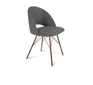 Обеденный стул SHT-ST34 / SHT-S37 (платиново-серый/медный металлик) в Кемерово - предосмотр