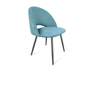 Обеденный стул SHT-ST34-1 / SHT-S95-1 (голубая пастель/черный муар) в Кемерово - предосмотр