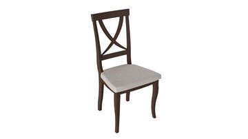 Обеденный стул Лион 2 (Орех темный/тк №110) в Кемерово