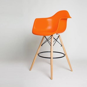 Барный стул DSL 330 Wood bar (оранжевый) в Новокузнецке
