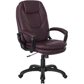 Кресло компьютерное Brabix Premium Trend EX-568 (экокожа, коричневое) 532101 в Кемерово