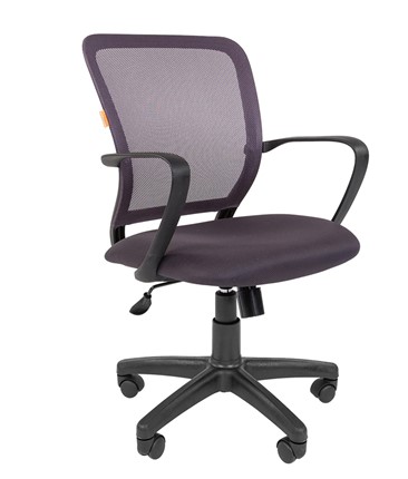 Офисное кресло CHAIRMAN 698 black TW, ткань, цвет серый в Кемерово - изображение