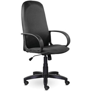 Офисное кресло Brabix Praktik EX-279 (ткань JP/кожзам, серое) 532018 в Кемерово