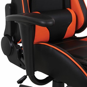 Офисное кресло Brabix GT Racer GM-100 (две подушки, экокожа, черное/оранжевое) 531925 в Кемерово - предосмотр 9
