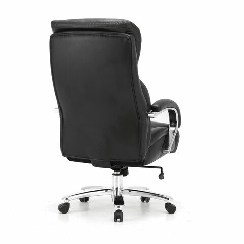 Офисное кресло Brabix Premium Pride HD-100 (натуральная кожа, черное) 531940 в Кемерово - изображение 2