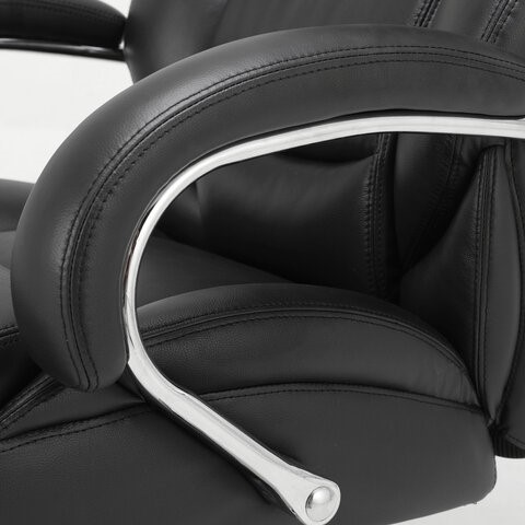 Офисное кресло Brabix Premium Pride HD-100 (натуральная кожа, черное) 531940 в Кемерово - изображение 6