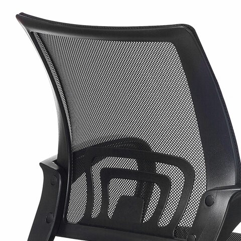 Кресло Brabix Fly MG-396 (с подлокотниками, сетка, черное) 532083 в Кемерово - изображение 6