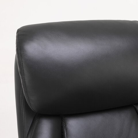 Офисное кресло Brabix Premium Pride HD-100 (натуральная кожа, черное) 531940 в Кемерово - изображение 4