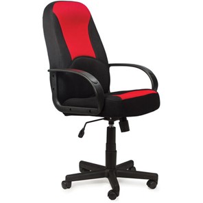 Офисное кресло BRABIX "City EX-512", ткань черная/красная, TW, 531408 в Кемерово