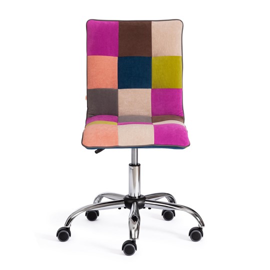 Кресло компьютерное ZERO (спектр) ткань, флок, цветной арт.15370 в Кемерово - изображение 4