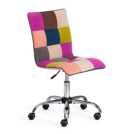 Кресло компьютерное ZERO (спектр) ткань, флок, цветной арт.15370 в Кемерово - изображение