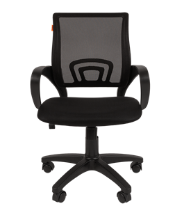 Офисное кресло CHAIRMAN 696 black Сетчатый акрил DW62 черный в Кемерово - предосмотр 1