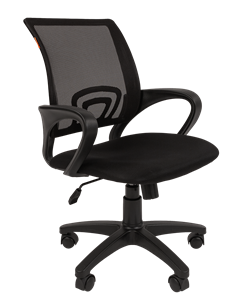 Офисное кресло CHAIRMAN 696 black Сетчатый акрил DW62 черный в Кемерово - предосмотр