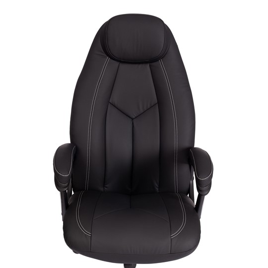 Кресло BOSS Lux, кож/зам, черный, арт.21151 в Кемерово - изображение 6